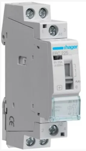 Contacteur à commande manuelle 25A, 2F, 230V - ERC225