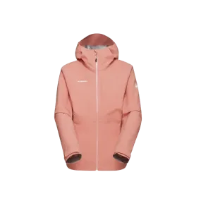 Veste Mammut "Linard Guide HS Hooded Jacket" - Femme Couleur Rose Taille XS